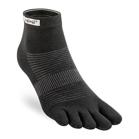 Injinji Run Lightweight Mini-Crew - Anti Blister Toe Socks