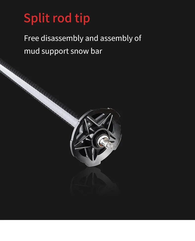 Aonijie Ultralight Carbon Fiber Trekking Pole 120cm, 121grams (Single pc, order 2 for pair)