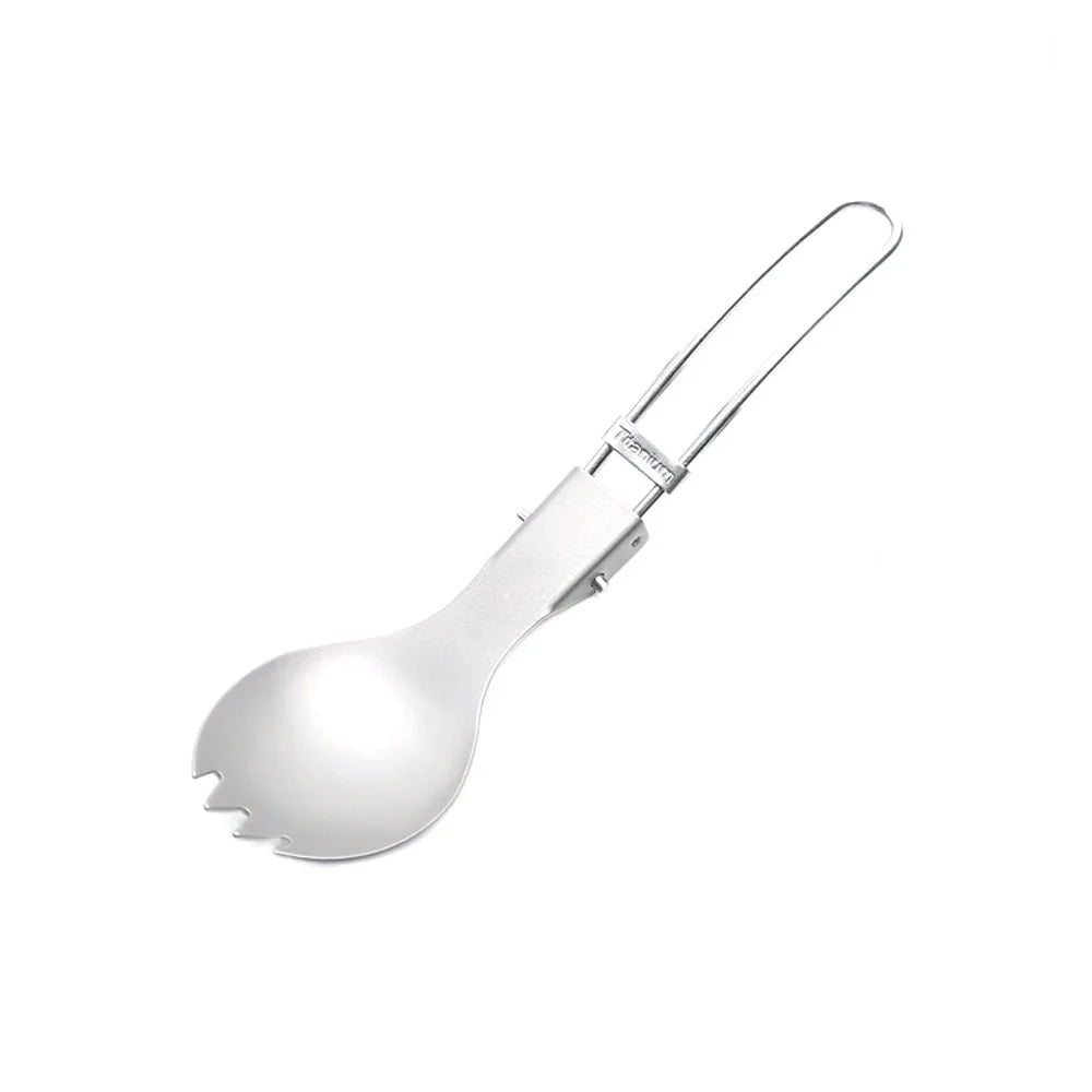 Foldable Titanium Spork, 17g