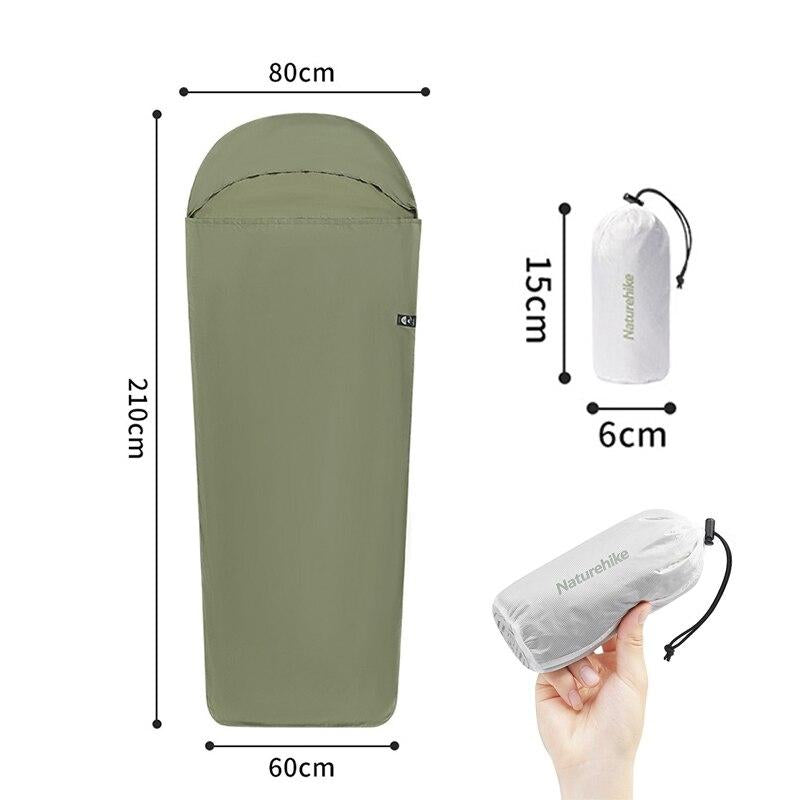 Ultralight & compact sleeping bag liner / 128g