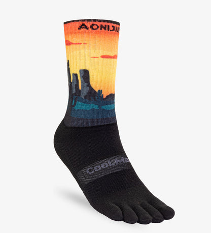 Aonijie Anti Blister Toe Socks - Mid