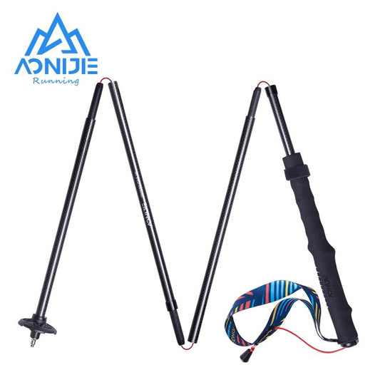 Aonijie Ultralight Carbon Fiber Trekking Pole 120cm, 121grams (Single pc, order 2 for pair)