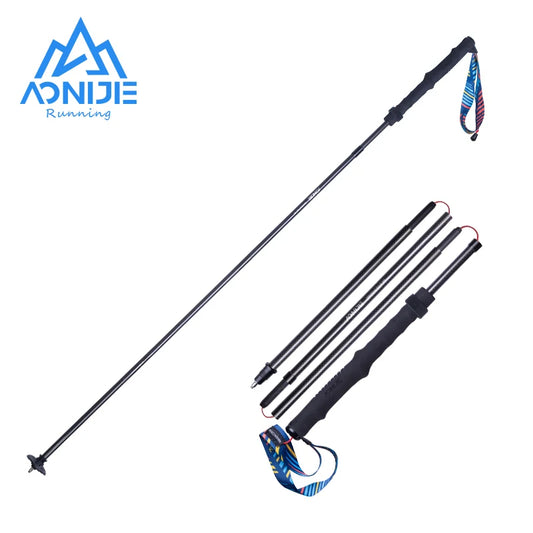 Aonijie Ultralight Carbon Fiber Trekking Poles 120cm, 121grams