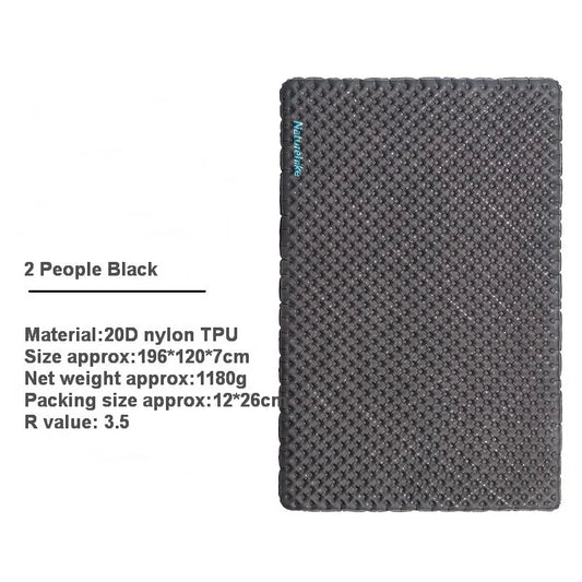 Light Tour Ultralight R3.5 Black / Double Rectangle 195 cm / 1180g