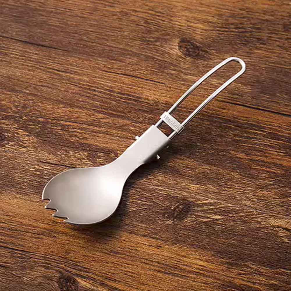 Foldable Titanium Spork,  17g