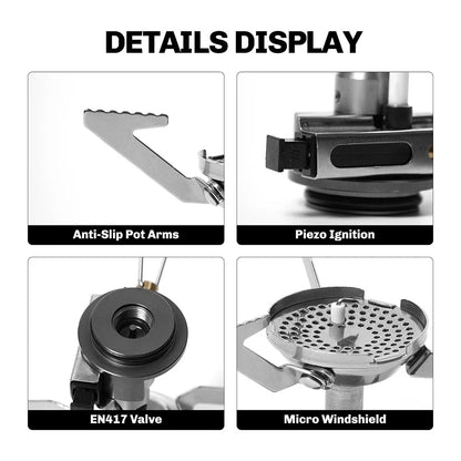 Greenpeak Pro Pressure Regulated Stove 95g