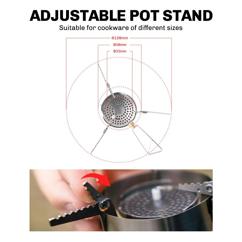 Greenpeak II Pressure Regulated Stove 95g
